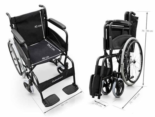 BOLZZ KOLICA ZA INVALIDE BASIC BOLKOLINVBAS