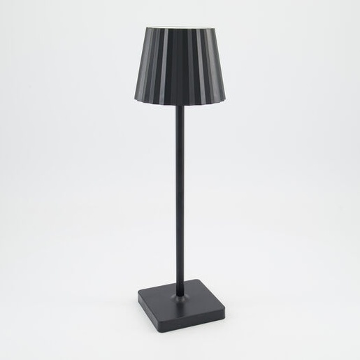 BOLZZ STONA LAMPA CLUB 08 BLACK BOLLAMP008