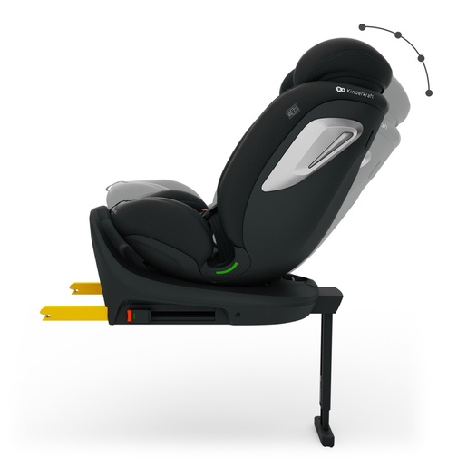 KINDERKRAFT AUTO SEDISTE I-360 2 PLUS i size 40-150cm BLACK KCI36002BLKPL00