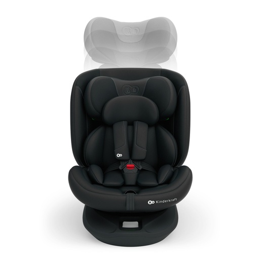 KINDERKRAFT AUTOSEDISTE I-GROW 2 PLUS I-SIZE 40-150 CM BLACK KCIGRO02BLKPL00