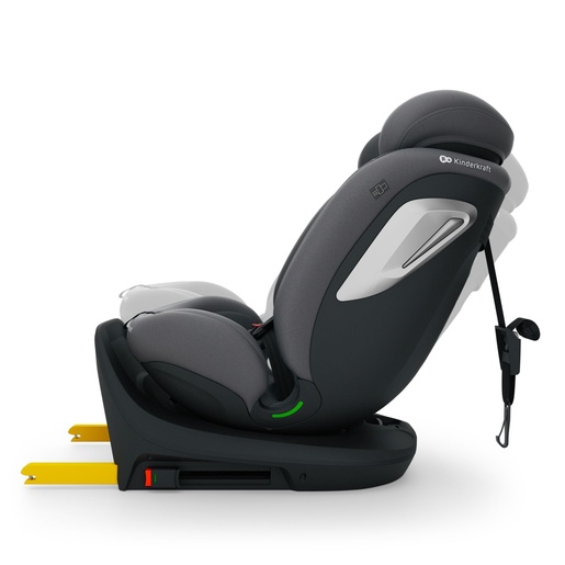 KINDERKRAFT AUTOSEDISTE I-GROW 2 PLUS I-SIZE 40-150 CM GREY KCIGRO02GRYPL00