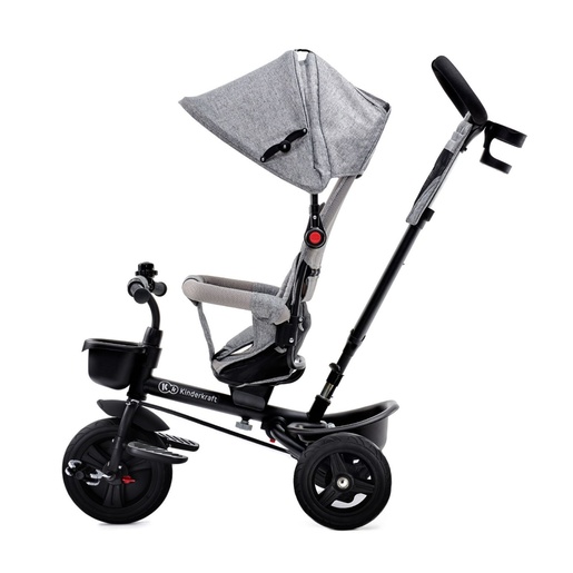 KINDERKRAFT TRICIKL AVEO 2U1 LIGHT GREY KRAVEO00LGR0000