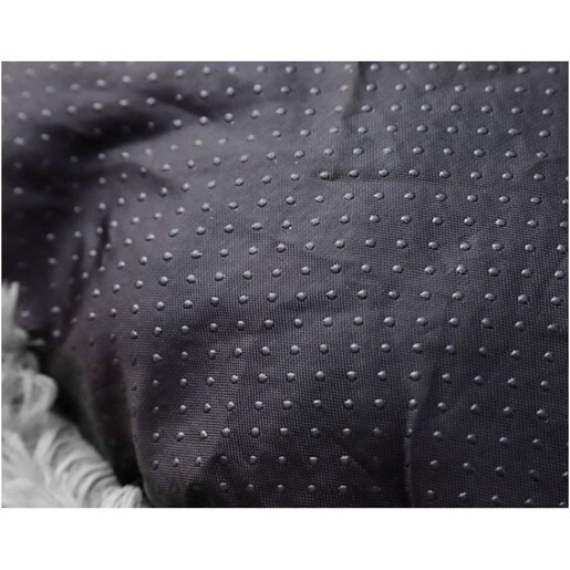 PETSI Plisani krevet za kucne ljubimce 100cm svetlo siva KOT05