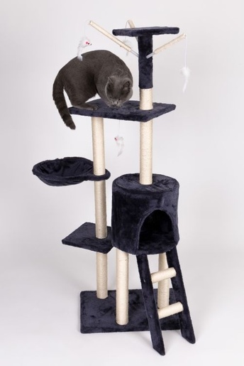 PETSI Češko za mačke 138cm XL gray DRAPAK01 GRAY