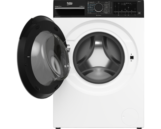 Beko inverter mašina za pranje i sušenje veša B7DFT68442WBPB ES, Frontload, 8 kg, 1400 rpm, bela