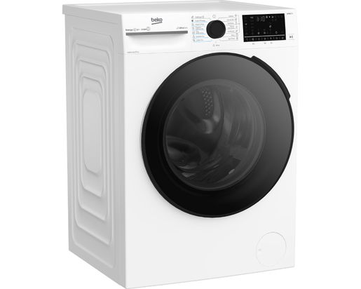 Beko inverter mašina za pranje i sušenje veša BM5DFT48447W, Frontload, 8 kg, 1400 rpm, bela