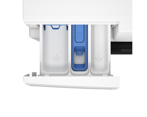 Beko inverter mašina za pranje i sušenje veša BM5DFT48447W, Frontload, 8 kg, 1400 rpm, bela