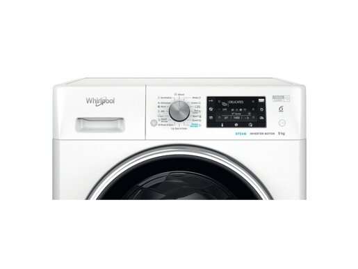 Whirlpool inverter mašina za pranje veša FFD 9489 BCV EE, Frontload, 9 kg, 1351 rpm, bela