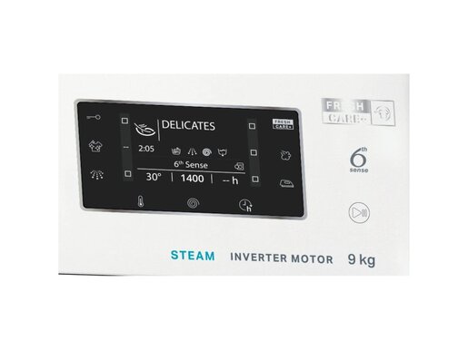 Whirlpool inverter mašina za pranje veša FFD 9489 BCV EE, Frontload, 9 kg, 1351 rpm, bela