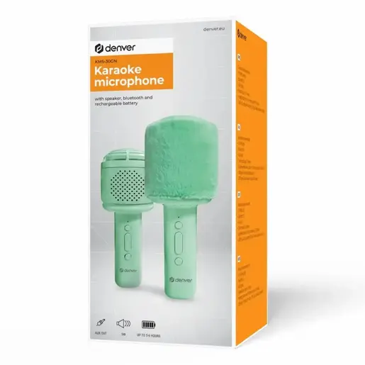 DENVER mikrofon bluetooth KMS-30GN zeleni