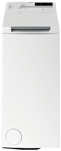 Whirlpool mašina za pranje veša TDLR 7250SS EU/N, Topload, 7 kg, 1151 rpm, bela