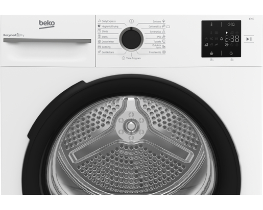 Beko mašina za sušenje veša BMTD37146W, 7 kg, AquaWave, bela
