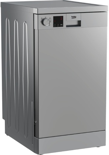 Beko mašina za pranje sudova DVS05030S, LED displej, 10 kompleta, siva