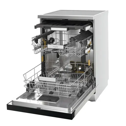 Whirlpool mašina za pranje sudova W7F HS51 X, 6. SENSE tehnologija, 15 kompleta, inox