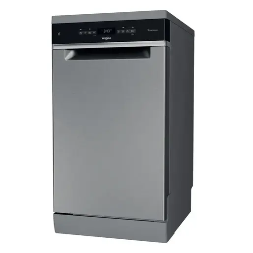 Whirlpool mašina za pranje sudova WH6FB10BS7A0X, 6th Sense tehnologija, 10 kompleta, inox