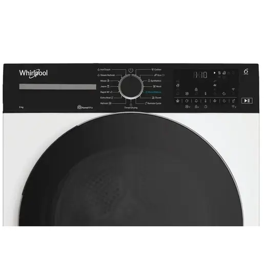 Whirlpool mašina za sušenje veša WP C9 WBS EE, 9 kg, 6th Sense tehnologija, bela