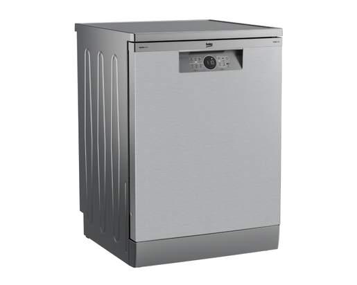 Beko mašina za pranje sudova BDFN26540XP, LED displej, 15 kompleta, inox