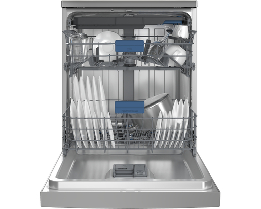 Beko mašina za pranje sudova BDFN26540XP, LED displej, 15 kompleta, inox