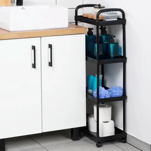 Vilde 568113 - Polica na 4 nivoa , 30x21x86 cm