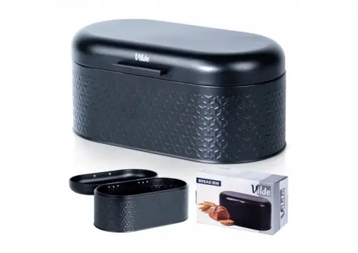 Vilde 259626 - Metalna kutija za hleb 34 x 20 x 15 cm