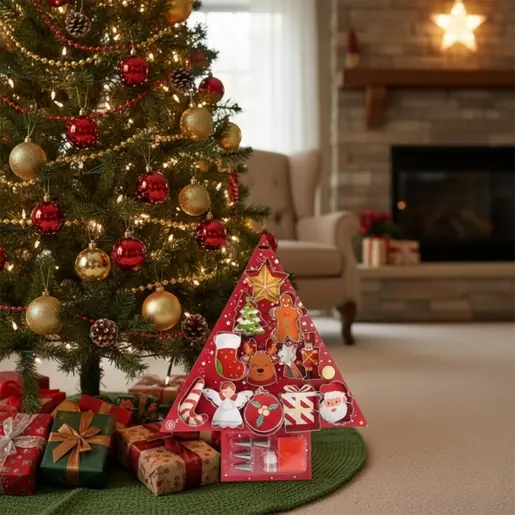 Vilde La Cucina  279086 - Modle za kolače - praznični motiv - INOX ( 16 delova )