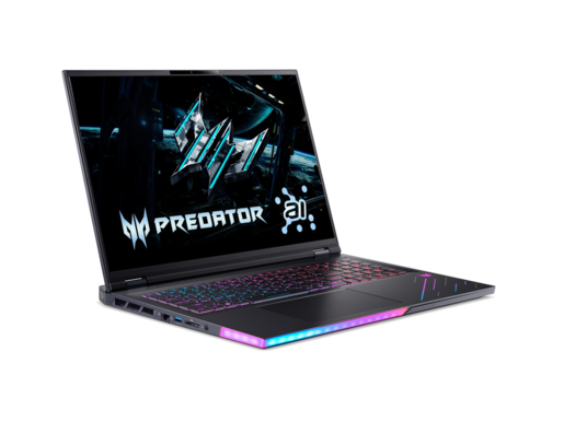 Laptop ACER Predator Helios 18 AI PH18-73-97V6 NH.QVWEX.00L, 18 WQXGA MiniLED, Intel Core Ultra 9 275HX, 192GB RAM, 2TB SSD, nVidia GeForce RTX 5090, Windows 11 Pro