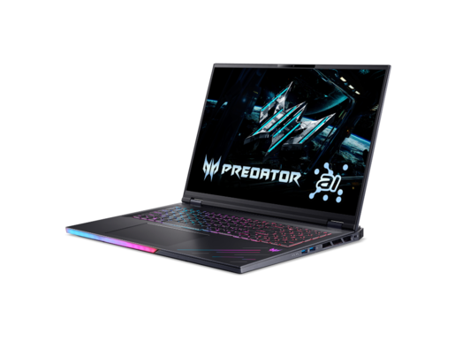 Laptop ACER Predator Helios 18 AI PH18-73-97V6 NH.QVWEX.00L, 18 WQXGA MiniLED, Intel Core Ultra 9 275HX, 192GB RAM, 2TB SSD, nVidia GeForce RTX 5090, Windows 11 Pro