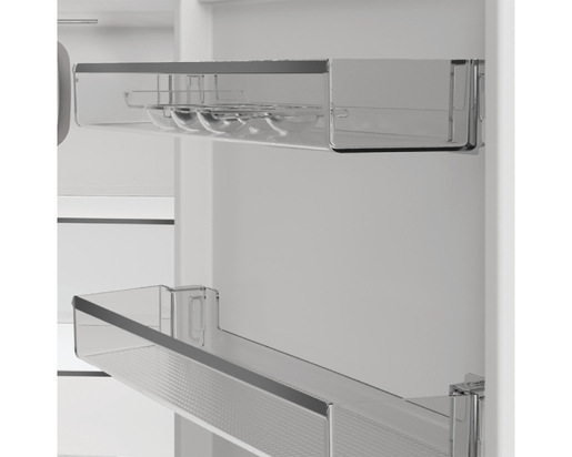 Whirlpool kombinovani frižider WHKF 6353 XBR6E, No frost, 351 l, 6th SENSE tehnologija, srebrni