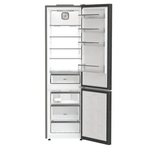 Whirlpool kombinovani frižider WHK 25404 XBR5E, Frost free, 355 l, 6th Sense tehnologija, sivi