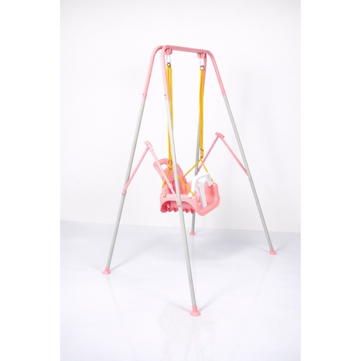 Winnerbike Ljuljaska pink/silver 150x130x150 Out0058