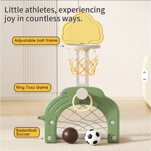 Winnerbike Tobogan+ ljulja  161x155x103 blue Out0024