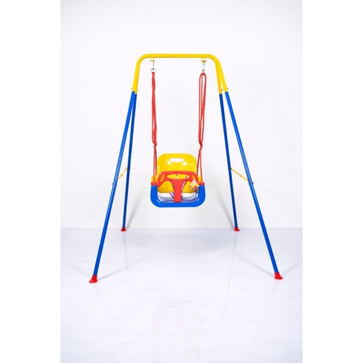 Winnerbike Ljuljaska blue/yellow 150x130x150 Out0059