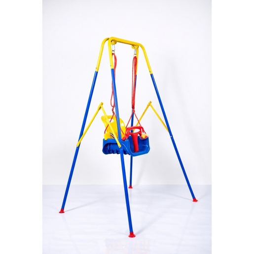 Winnerbike Ljuljaska blue/yellow 150x130x150 Out0059