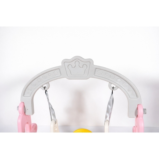 Winnerbike Tobogan + ljulja 161x155x103 pink Out0025