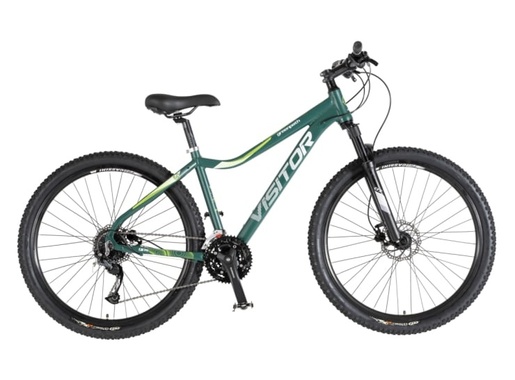Bicikl mtb visitor gps 27.5" amortizer alu 17" disk hidraulika 24 brzina 170-185cm (l) zeleni 1270059