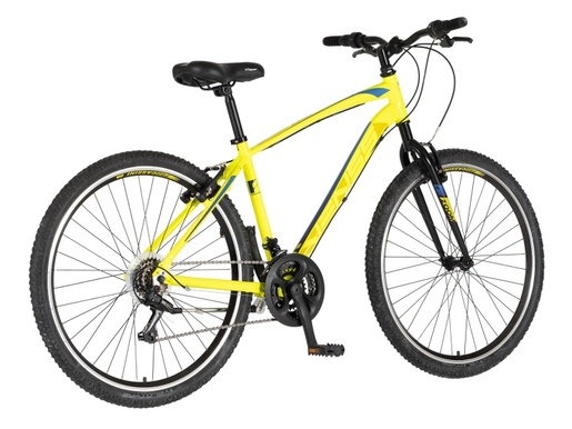 Bicikl mtb venssini zoomer 27.5" alu 17" v-brake  18 brzina 170-185cm (l) neon žuti uv 1270061