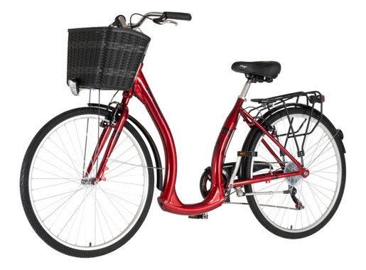 Bicikl city visitor vintage 28" alu 18" v-brake  6 brzina 167-192cm (l/xl) crveni 1282068