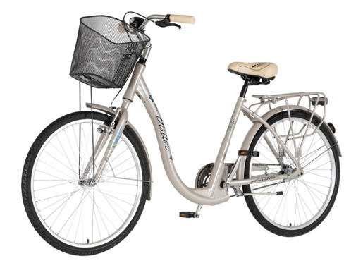 Bicikl fashion visitor butterfly 26" alu 17" v-brake kontra quanda 155-178cm (s/m) sivi perla 1262104