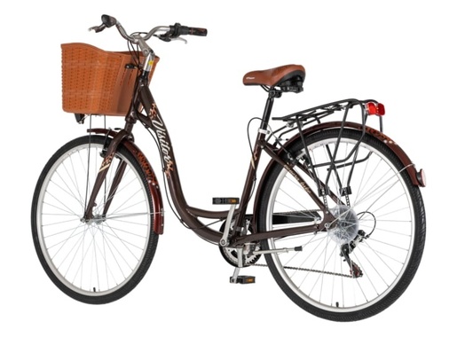 Bicikl fashion visitor savanna 28" alu 18" v-brake  6 brzina 155-178cm (s/m) braon leopard perla uv 1282111