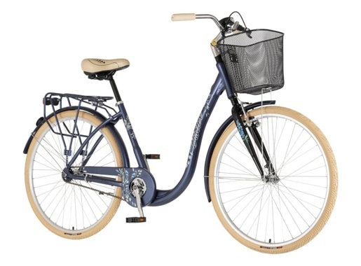 Bicikl fashion visitor butterfly 28" alu 18" v-brake kontra quanda 155-178cm (s/m) plavi  polu mat 1282109