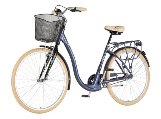 Bicikl fashion visitor butterfly 28" alu 18" v-brake kontra quanda 155-178cm (s/m) plavi  polu mat 1282109