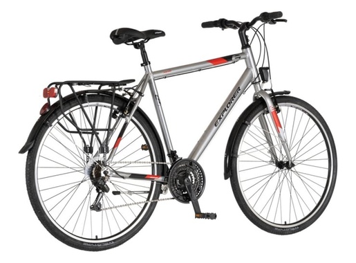 Bicikl tour explorer axys pro 28" alu 23" v-brake  18 brzina 175-193cm (xl) srebrni 1282098