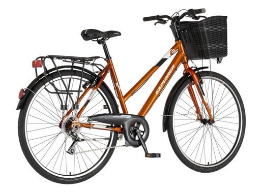 Bicikl tour explorer axys lady 28" alu 19" v-brake  6 brzina 155-178cm (s/m) narandžasti perla 1282088