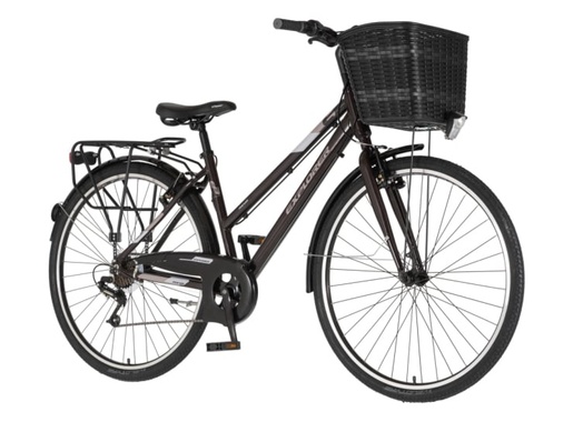 Bicikl tour explorer axys lady 28" alu 18" v-brake  6 brzina 155-178cm (s/m) braon crni 1282090