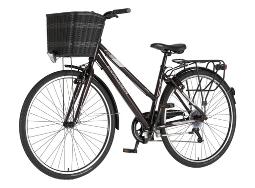 Bicikl tour explorer axys lady 28" alu 18" v-brake  6 brzina 155-178cm (s/m) braon crni 1282090