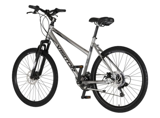 Bicikl mtb visitor crx d2 26" amortizer alu 19" disk dupli 21 brzina 155-178cm (s/m) srebrni 1262098