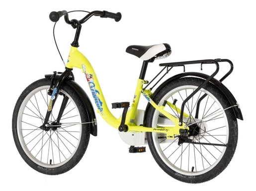 Bicikl kids visitor aviator 20" 10" v-brake  kontra 115-135cm (20") neon žuti 1203153