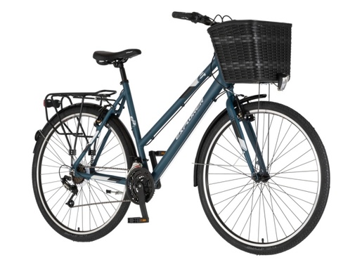 Bicikl tour explorer axys lady pro 28" alu 21" v-brake  18 brzina 167-192cm (l/xl) plavi 1282091