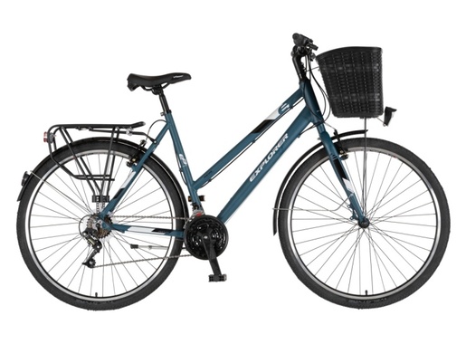 Bicikl tour explorer axys lady pro 28" alu 21" v-brake  18 brzina 167-192cm (l/xl) plavi 1282091