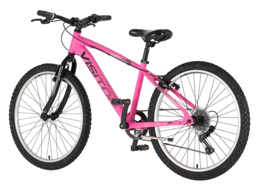 Bicikl junior 24 visitor fox roll alu 24" tvrda alu 14" v-brake  7 brzina 132-155cm (xs) roze neon u 1242056